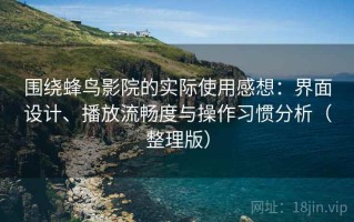 围绕蜂鸟影院的实际使用感想：界面设计、播放流畅度与操作习惯分析（整理版）