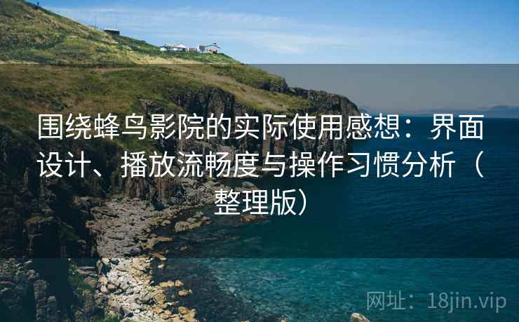 围绕蜂鸟影院的实际使用感想：界面设计、播放流畅度与操作习惯分析（整理版）